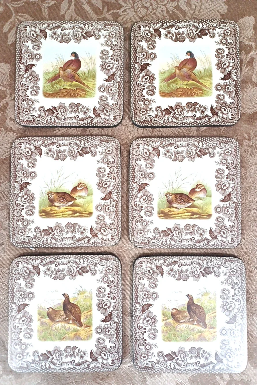 6 Pimpernel Gamebird Wildlife Rustic 4